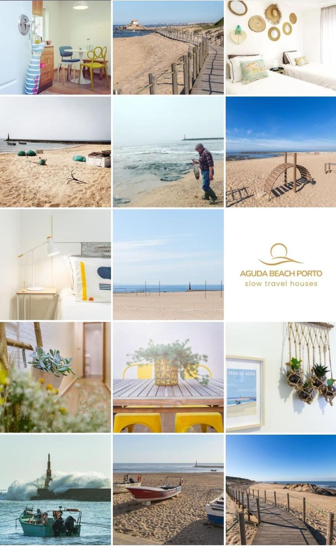Aguda Beach Porto, Slow Travel Houses บีลาโนวาเดกายา ภายนอก รูปภาพ